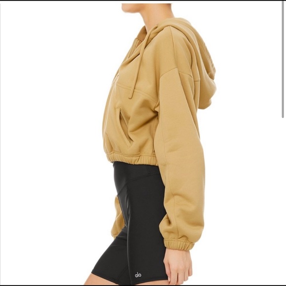 Alo Stadium Half Zip Hoodie - Picture 2 of 5